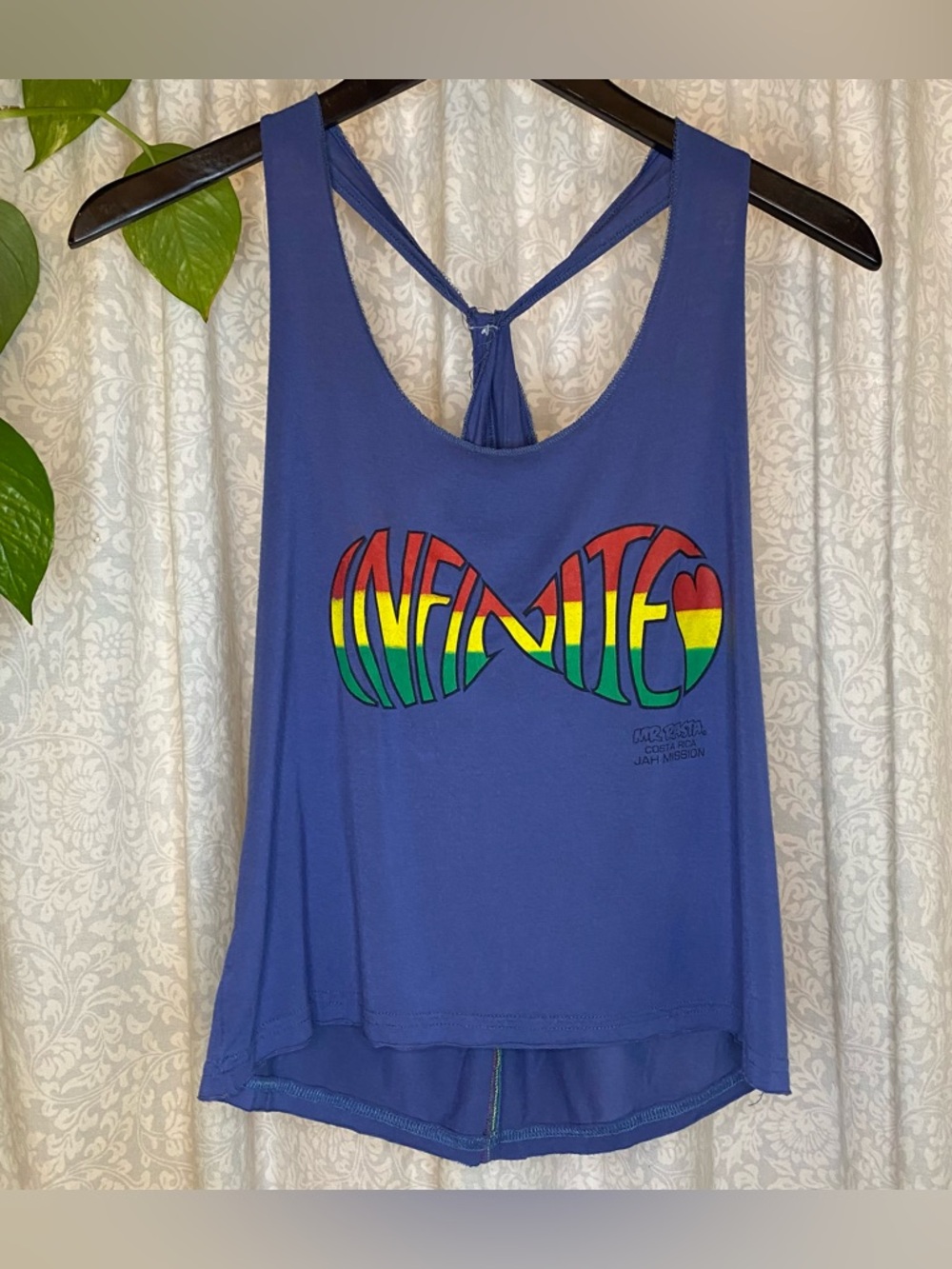 Infinite Love by Mr Rasta Costa Rica- Racer Back Tank Top